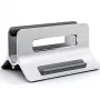Soporte de sobremesa Gravity para MacBook plata