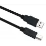 Cable USB 3.0 helos 288328 — Conector A macho a conector B macho, 1,0 m, negro