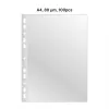 Fundas transparentes AD Class Cristal Clear A4 80 micras, 100 uds.