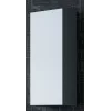 Armario Cama VIGO 90 cerrado 90/35/32 gris/blanco brillo