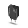 Cargador de red ESPERANZA EZC104K 20W negro, fuente de alimentación USB para dispositivos portátiles