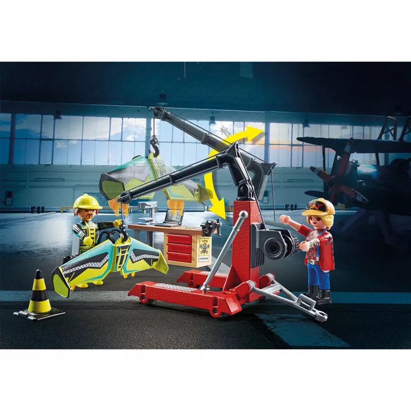 70834 Air Stuntshow estación de servicio, juguete de construcción