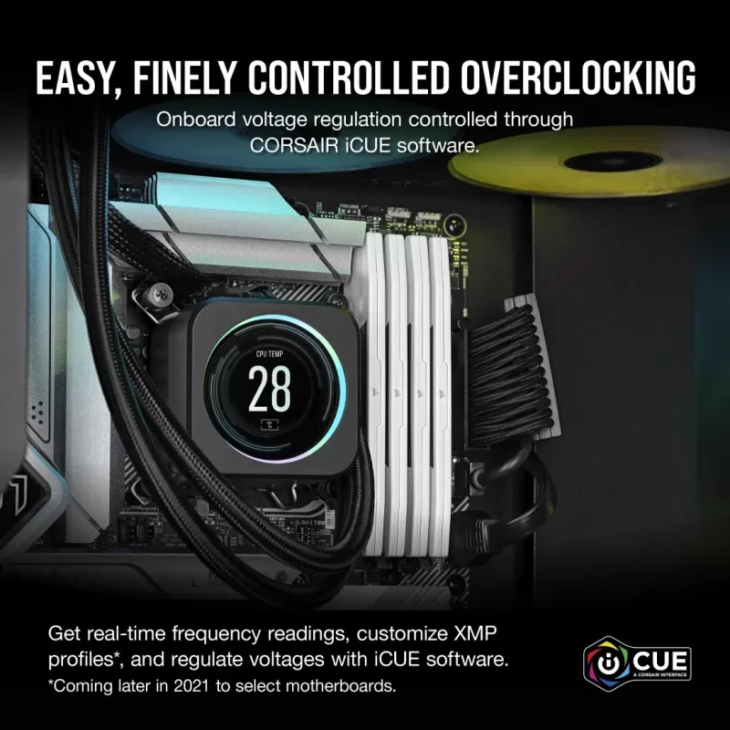 CORSAIR Vengeance kit DDR5 48 GB 2 x 24 GB DIMM 288-PIN 3000 MHz PC5-48000 CL30 1,4 V blanco (CMK48GX