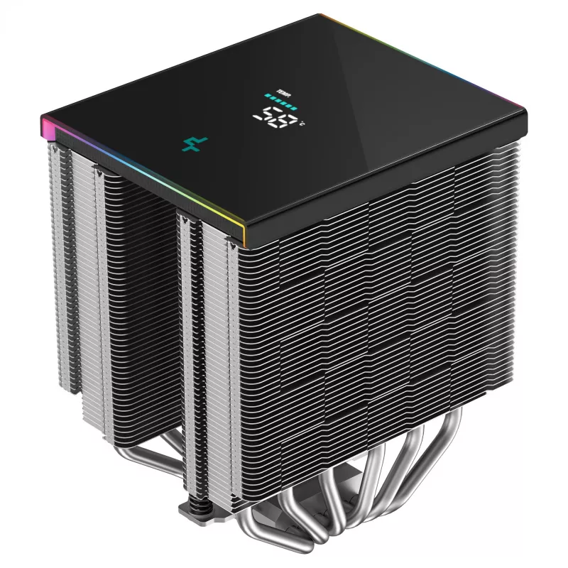 DeepCool AK620 Digital SE disipador de aire para CPU, Intel/AMD, LGA1700/LGA1200/AM4/AM5, 120 mm, negro