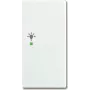 Busch-Jaeger 2CKA006220A0365 Placa de cubierta para soporte y caja de sensor blanco (2CKA006220A0365)