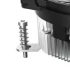 Disipador híbrido para procesador Akasa Intel LGA1700 9 cm aluminio, Negro 1 ud.