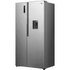 Gorenje HZF55082 NRS917E41XWD G400, Independiente, Puerta americana, Gris, 2 puerta(s), Táctil, LED