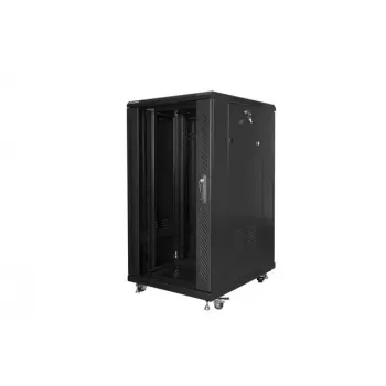 Armario rack Lanberg FF01-6822-12B 22U independiente Negro