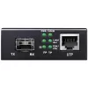 Convertidor de medios de red Cudy MC220 — Gigabit (1000 Mbit/s) monomodo SFP 1310 nm, 1x RJ-45, 1x SFP, negro