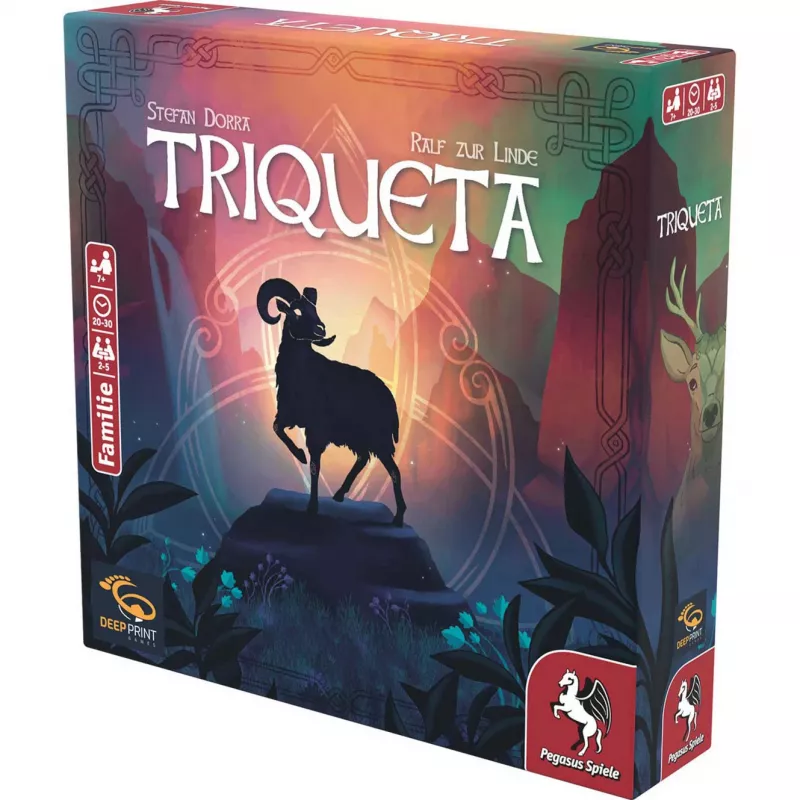 Deep Print Games: Triqueta 2ª edición, juego de mesa