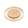 NeXtime Reloj 3046 Wood Loop, Ø30 cm, pared, madera