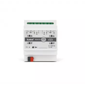 Actuador de persiana de 2 canales SATEL KNX 230V AC KNX-BSA12H