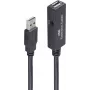 Cable USB ShiverPeaks BS13-29075 10 m USB 2.0 negro