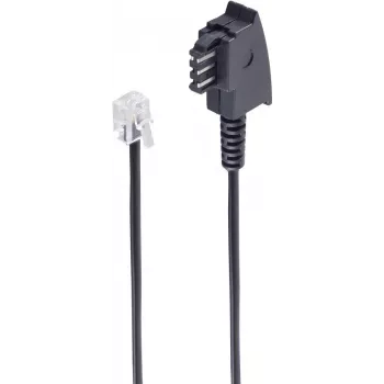 shiverpeaks ®-BASIC-S--Conector TAE F macho a conector Western 6/4, teléfono de importación, 10 m (BS70100-)