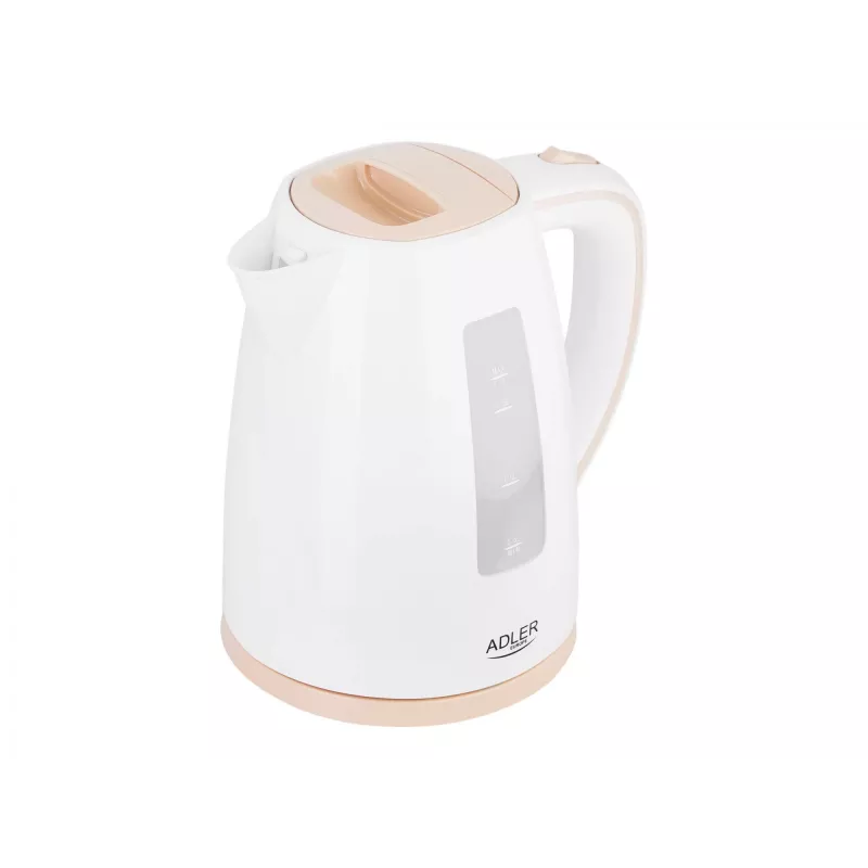 Hervidor de agua eléctrico Adler AD 1264 1,7 L 2200 W avellana blanco
