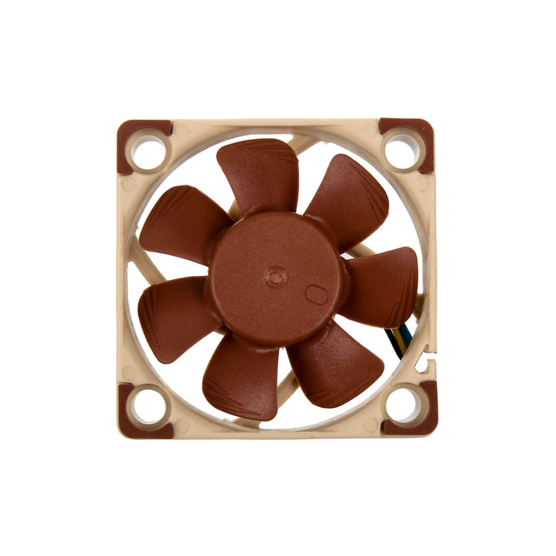 Noctua NF-A4x10 PWM ventilador de caja, 40 mm, PWM, 1000–5000 rpm, beige/rojo