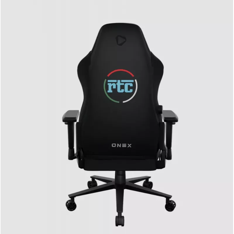 ONEX RTC ErgoGlide Alcantara silla gaming, negra