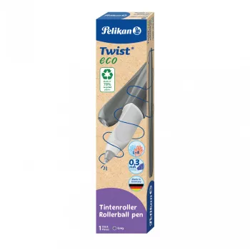 Bolígrafo Pelikan Twist eco azul-gris – escritura cómoda y suave