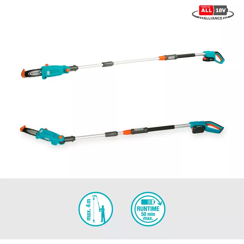 Gardena TCS 20 / 18V P4A 5 cm litio-ion negro azul naranja