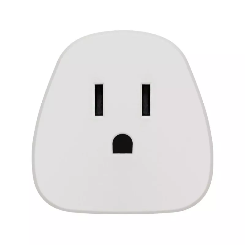 Adaptador de viaje SAVIO AP-01, enchufe US – conector EU