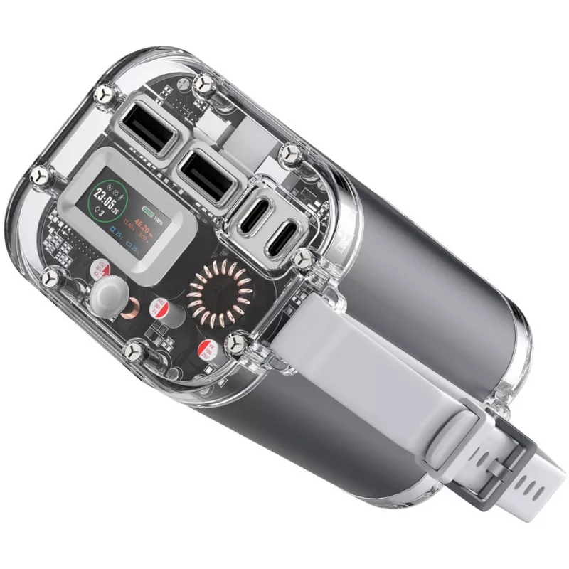 Batería externa Lucid Ultra 40000mAh 100W gris