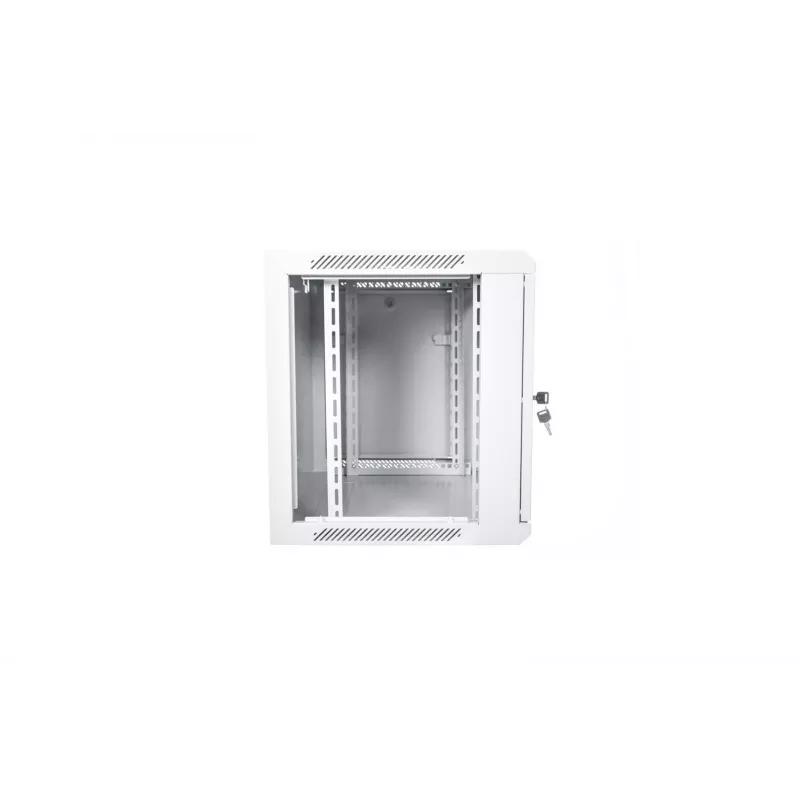 Armario rack de pared Allied Telesis DN-W19 12U gris claro, altura de montaje 12U, diseño de montaje en pared