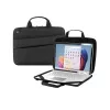 Mobilis THE ONE - Funda para portátil - Clamshell, 20 % reciclado - Duradera - 12,5 - 35,60 cm (14) - Negro (003067)