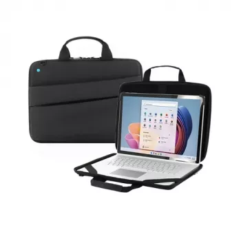 Mobilis THE ONE - Funda para portátil - Clamshell, 20 % reciclado - Duradera - 12,5 - 35,60 cm (14) - Negro (003067)
