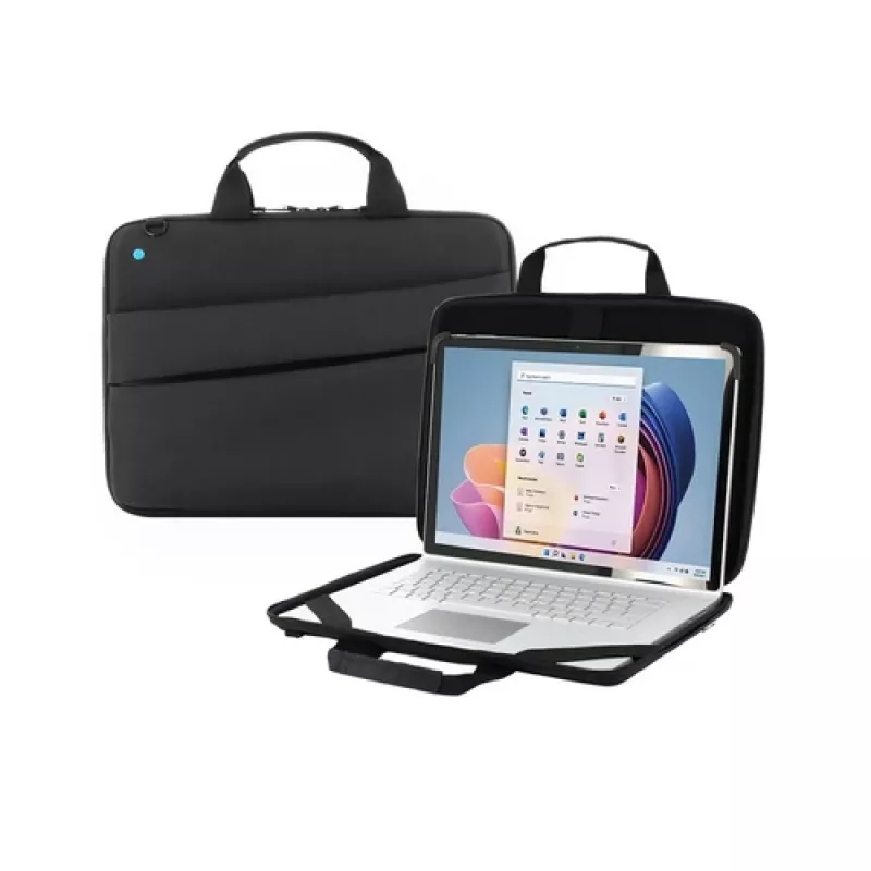 Mobilis THE ONE - Funda para portátil - Clamshell, 20 % reciclado - Duradera - 12,5 - 35,60 cm (14) - Negro (003067)