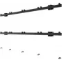 Soporte de pared B-TECH BTXPS27-W4X4/B para videowall dvLED universal 4x4 de 27