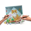 Set de pintura Ravensburger CreArt Do it together — modelo gatos, set de pintura conjunto
