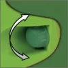 Arenero Simba-Dickie BIG 800056733, plástico, 1380×1380 mm, bancos integrados, verde