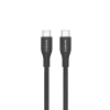 Cable CANYON CC60SC10 C-C 60W 1m silicona negro