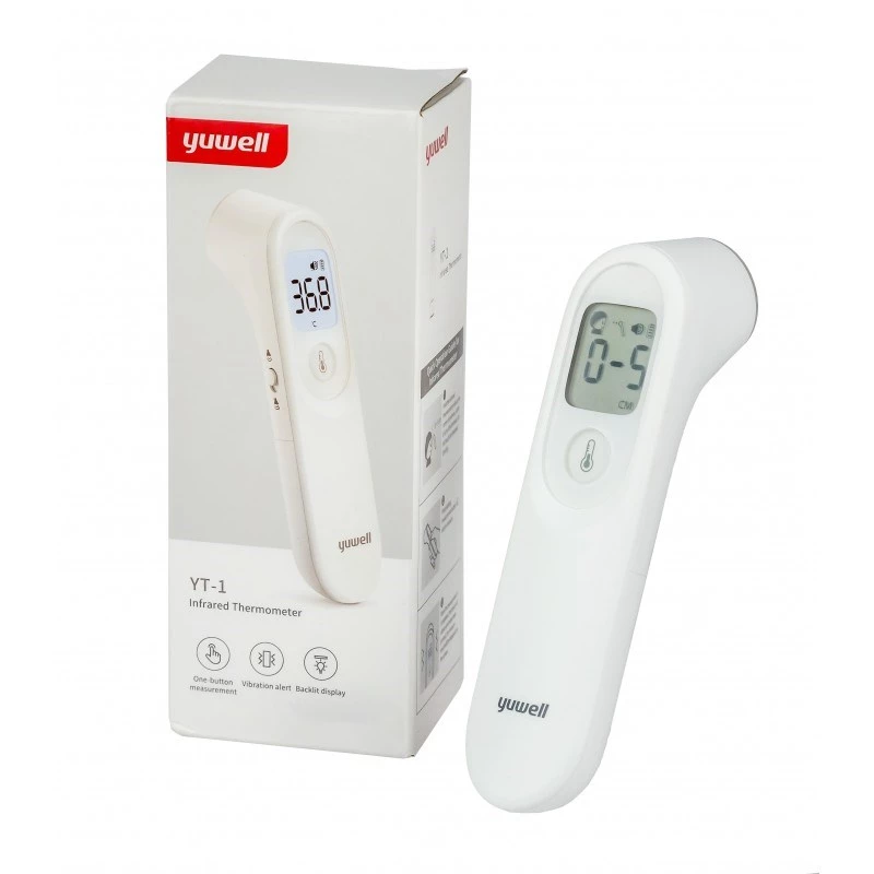 YUWELL YT-1 termómetro electrónico de frente sin contacto