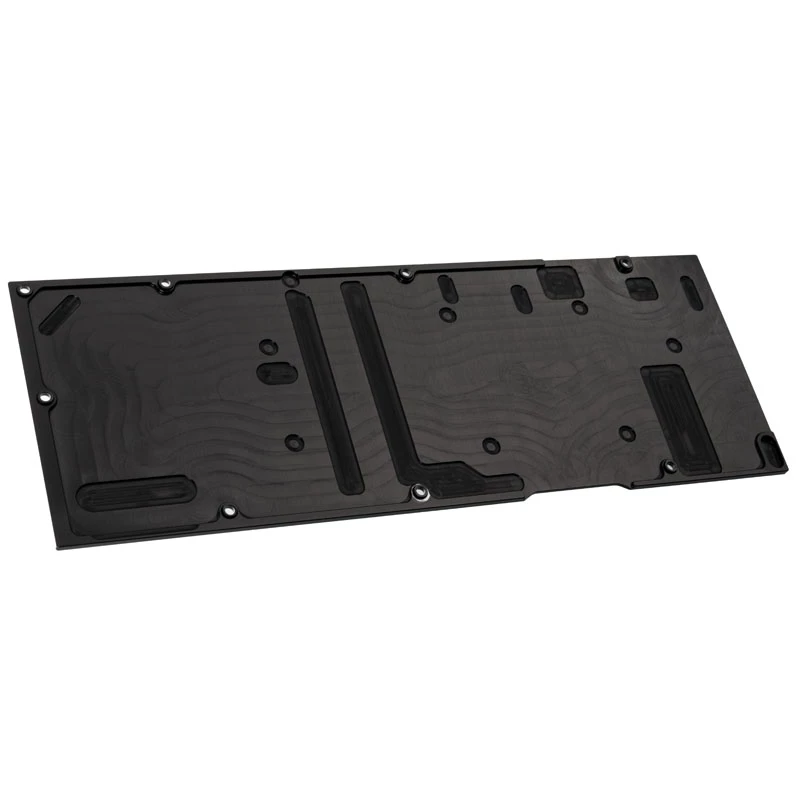 Backplate Watercool 16070 — pieza de sistema de refrigeración para PC de aluminio, negro, 1 ud.