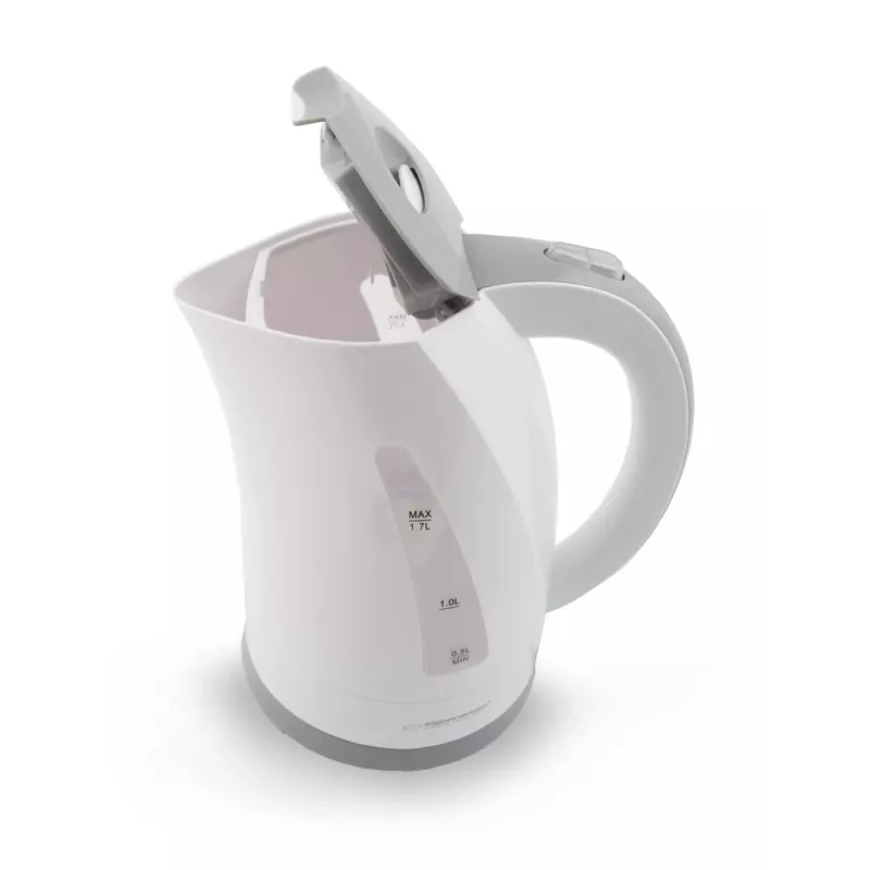 Hervidor de agua Esperanza 1,7 l 2200 W gris blanco