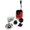 Exprimidor manual JATA JEEX1059 160 W rojo acero inoxidable 0,3 L