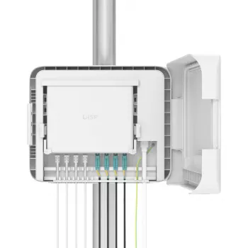 Carcasa Ubiquiti UISP Box Plus policarbonato blanco 380x293x76,4 mm