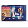 OptiVital Bolsitas – Alimento completo para perros adultos pato/ternera 4x85g