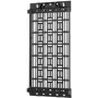 Compartimento de almacenamiento B-TECH BT7889/B — cierre rápido, negro, capacidad de carga 10 kg