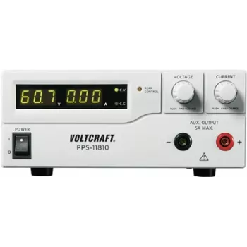 Fuente de alimentación de laboratorio Voltcraft PPS-11810 1–18 V DC, 0–10 A, 180 W, USB