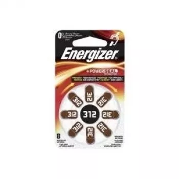 Energizer pila zinc-aire audífonos 312 8 uds. (634924)