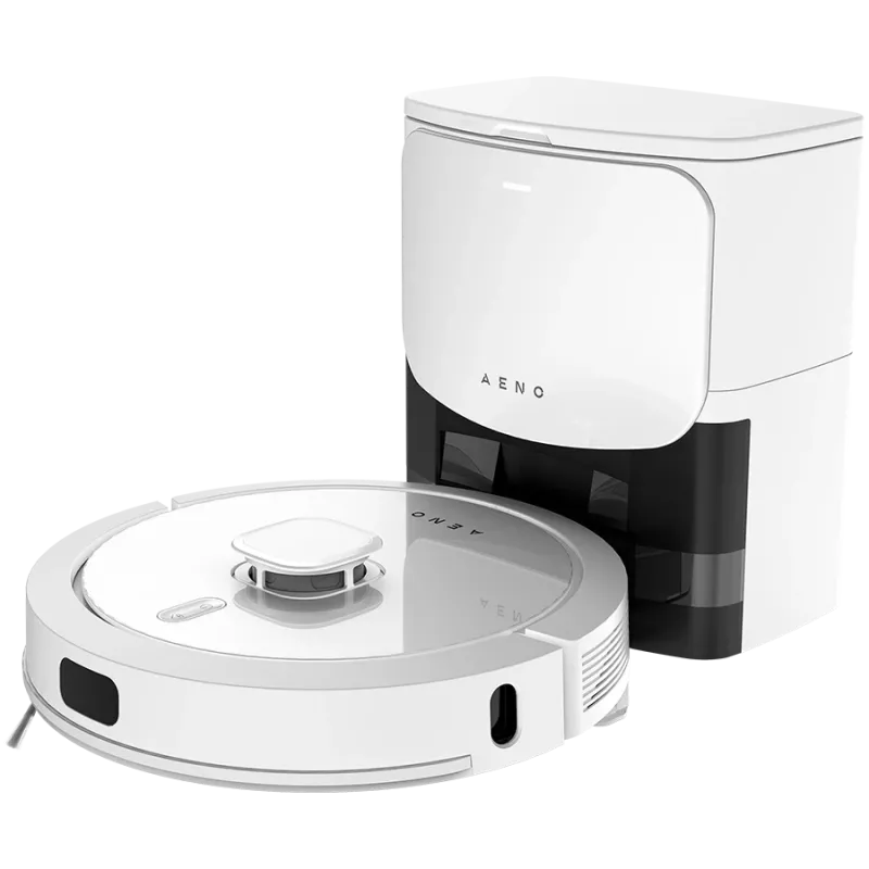 Robot aspirador AENO RC4S: limpieza húmeda y seca, control inteligente mediante app AENO, filtro HEPA, depósito 2 en 1