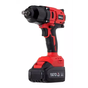 ATORNILLADOR DE IMPACTO SIN ESCOBILLAS YATO 18V LI-ION 1/2 1x3,0Ah 700Nm