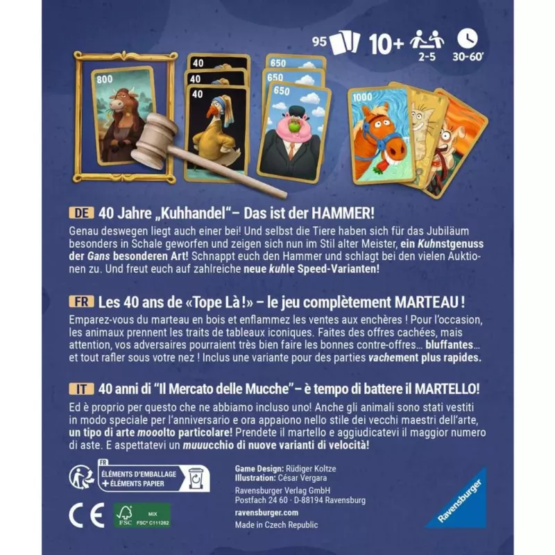 Kuhhandel 40 Jahre anniversary edition, juego de mesa