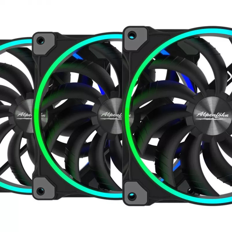 Ventilador de caja EKL Wing Boost 3 ARGB 140 mm — pack de 3