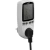 Medidor de consumo eléctrico ANSMANN APM2 120-0007 con pantalla LCD