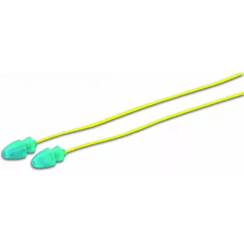 Tapones para los oídos reutilizables Cimco 14 0280 — azul/amarillo, SNR 20 dB, 2 uds.