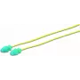 Tapones para los oídos reutilizables Cimco 14 0280 — azul/amarillo, SNR 20 dB, 2 uds.