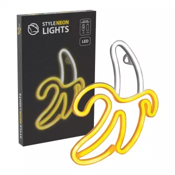 Luz de neón decorativa MANTA SNL01WHT – diseño luminoso y colorido, iluminación de acento de pared